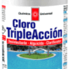 CLORO PARA PISCINAS TRIPLE ACCIÓN 1 KG. QUIMICA UNIVERSAL