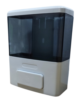 Dispensador jabón líquido, shampoo y alcohol gel 350 ml.