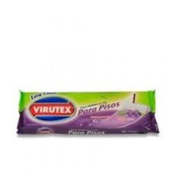 TRAPERO HÚMEDO DESINFECTANTE CON OJAL DESECHABLE X10 UNIDADES VIRUTEX