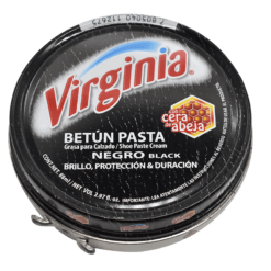 BETÚN CALZADO VIRGINIA 80 ML. NEGRO