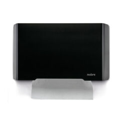 Dispensador toalla interfoliada Nobre acero inoxidable negro. Precio con IVA