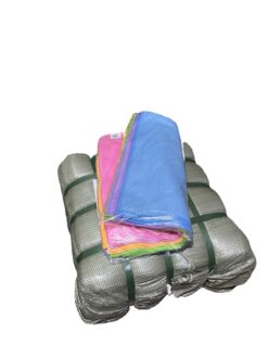 Paño microfibra 38x38 cm. fardo 450 unidades, 5 colores. Precio con IVA